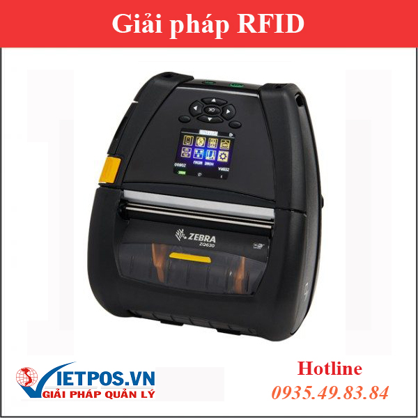 Máy in di động RFID Zebra ZQ630 4