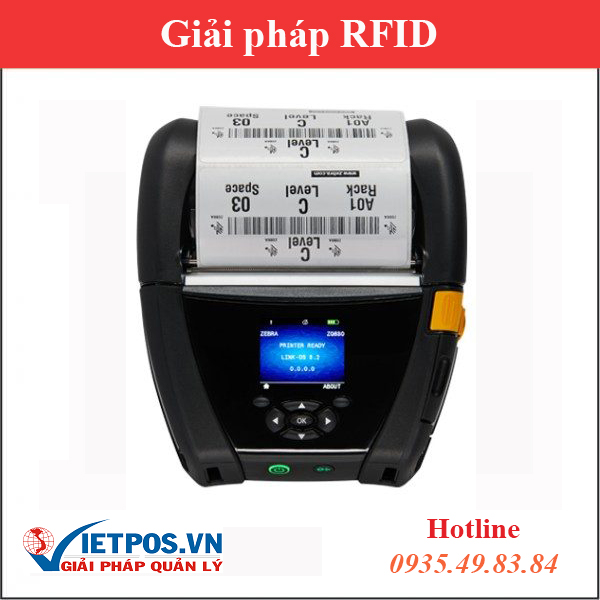 Máy in di động RFID Zebra ZQ630 2