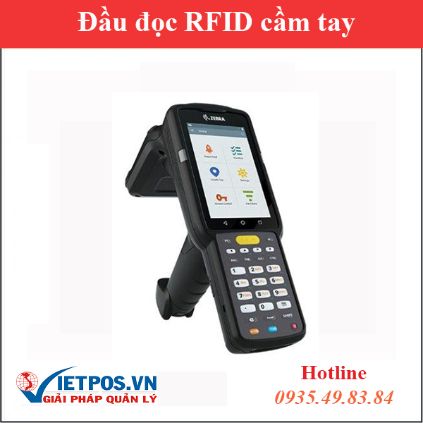Đầu đọc RFID cầm tay MC3300 4