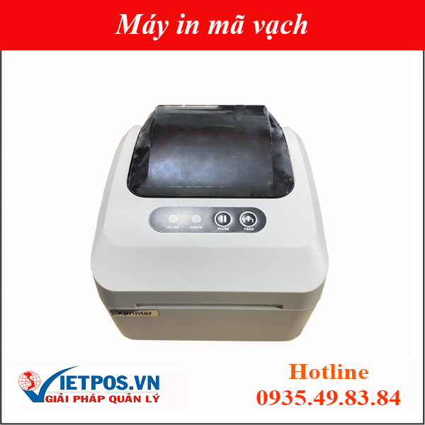 Xprinter XP-350 Plus Barcode Printer (Barcode + Bill Printing)