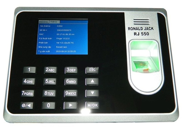 Ronald Jack RJ-550 指纹考勤机 2