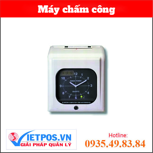 Kingpower 670A máy chấm công thẻ giấy in búa