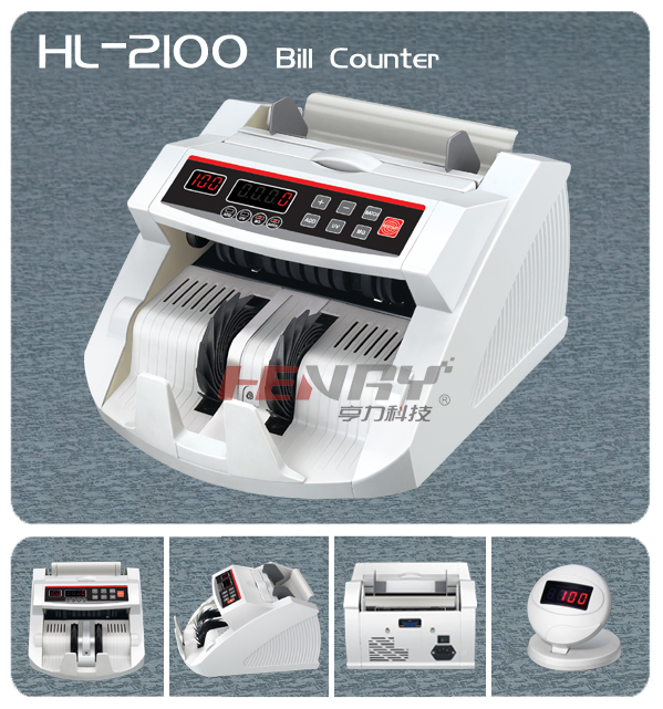 Máy đếm tiền mới nhất HENRY HL 2100UV