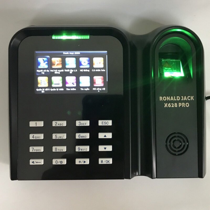 Máy chấm công vân tay RONALD JACK X628pro 2