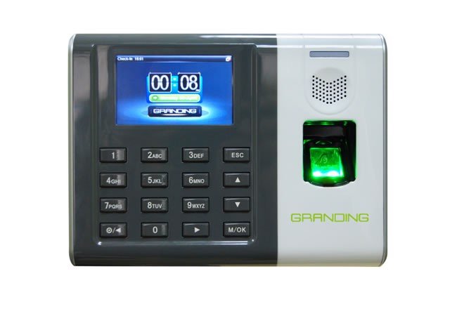 GRANDING GT100 지문 및 카드 인식 출퇴근 기록기