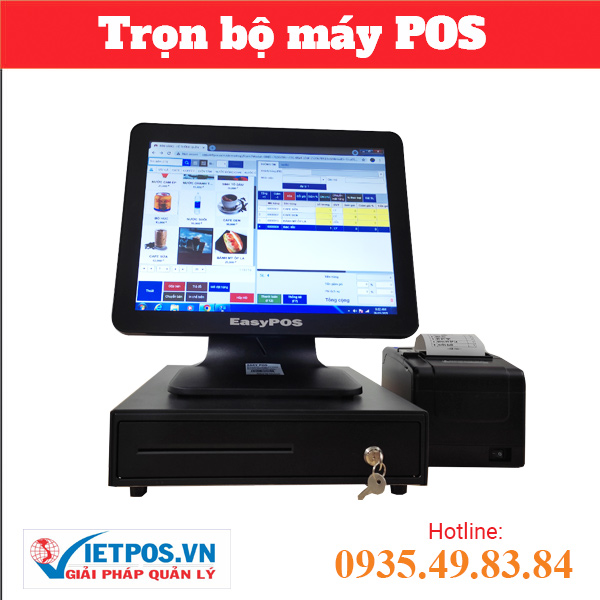 2화면 POS 계산대 세트 E8100-I5 – F&amp;B