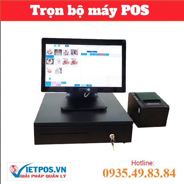 POS 계산기 세트 Optimus ZPOS-J1900 – F&amp;B
