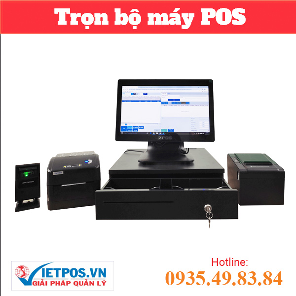 Trọn bộ tính tiền POS Optimus ZPOS-J1900 - Bán lẻ