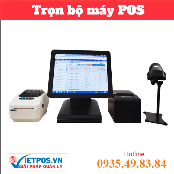 Trọn bộ tính tiền POS SGT 668 - Bán lẻ