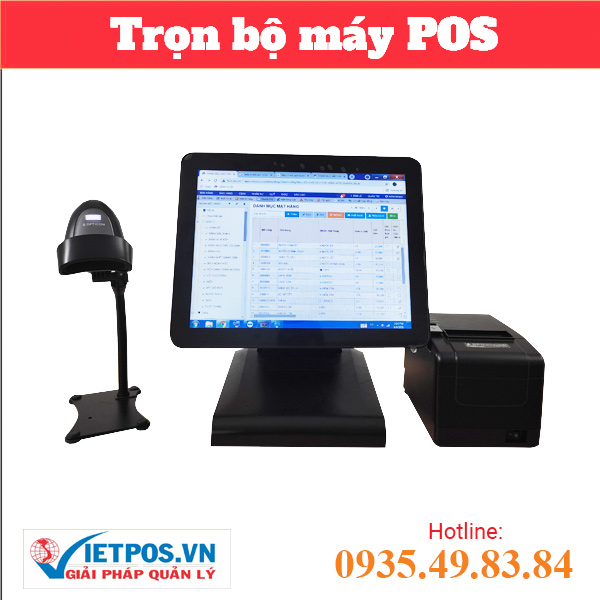 Bộ máy tính tiền POS SGT 668 - Bán lẻ