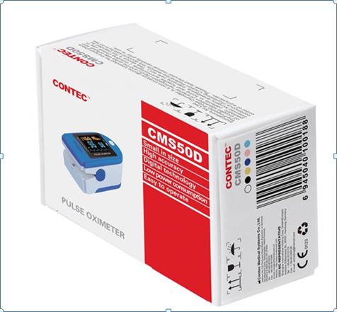 Contec CMS50D 혈중 산소 농도 및 심박수 측정기 3