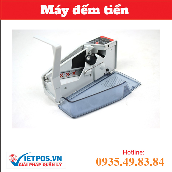 Máy đếm tiền cầm tay V40 mini tiện dụng