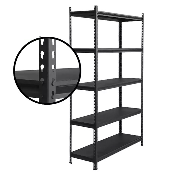V-shaped shelf D1.2m X W0.4m X H2m 5-tier wooden shelves 2