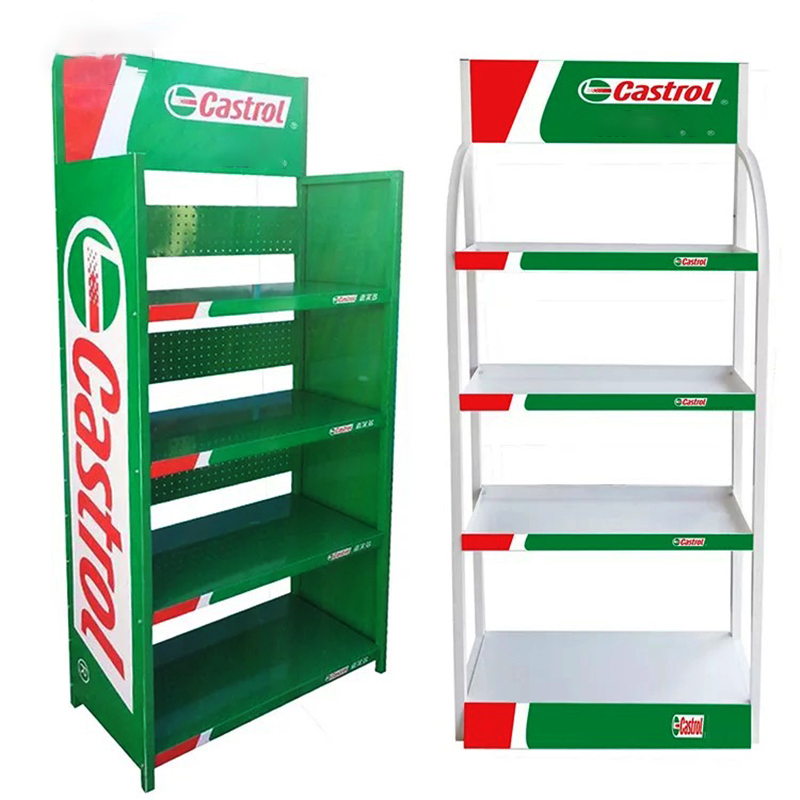 Kệ quảng cáo POSM dầu nhớt 2