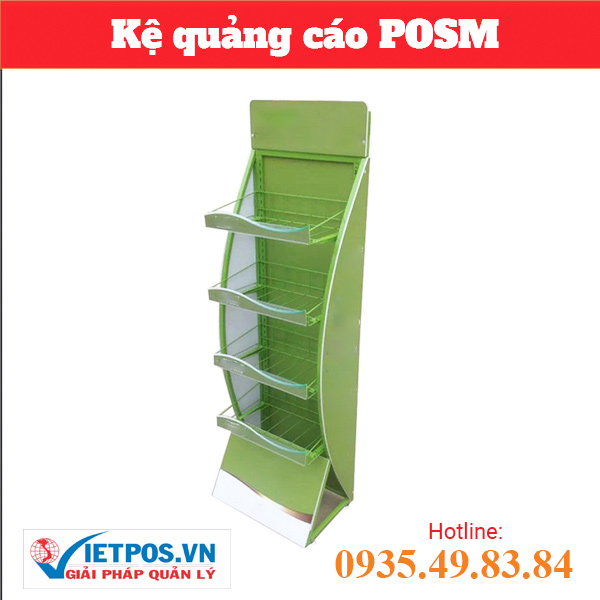 Kệ trưng bày tại Tp HCM chuyên nghiệp cho doanh nghiệp Việt
