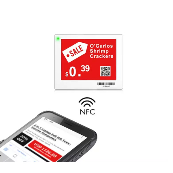 Nhãn giá kỹ thuật số ESL NFC 4.2 inch 2