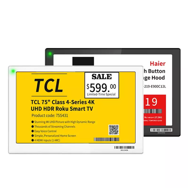 ESL Smart Label Slim 7.5 inch Electronic Price Tag 2
