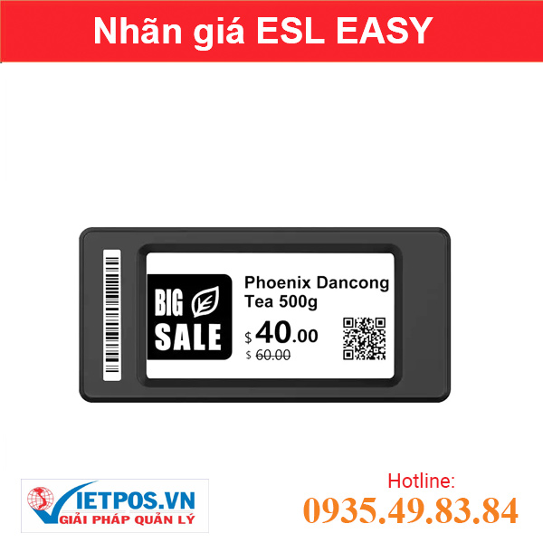 ESL 2.66인치 흑백 가격표