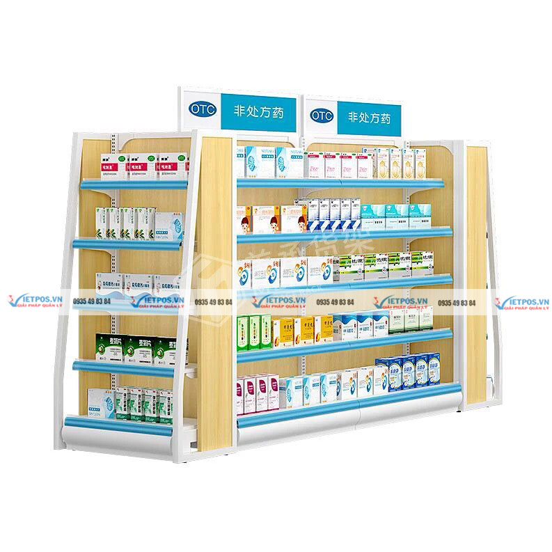 Kệ trưng bày tại Gia Lai cho siêu thị và cửa hàng thực phẩm | Việt POS