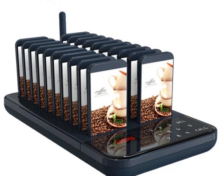 Self-service pager VP 20 (20 PAGERS + CHARGING BASE) 2