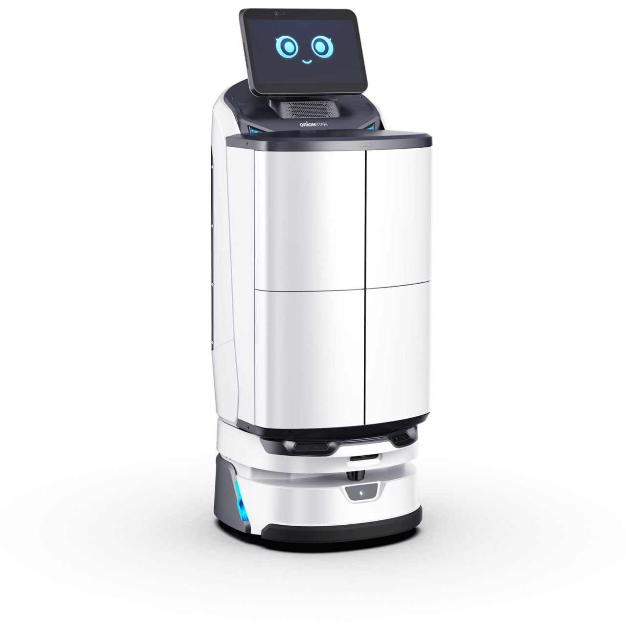 Robot LuckiBot Pro Autodoor phục vụ nhà hàng