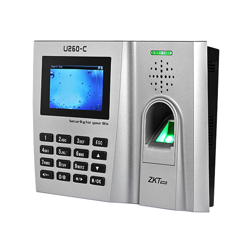 Thiết Bị Chấm Công Vân Tay ZKTeco U260-C 3