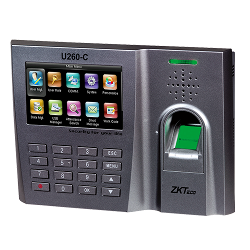 Thiết Bị Chấm Công Vân Tay ZKTeco U260-C 2