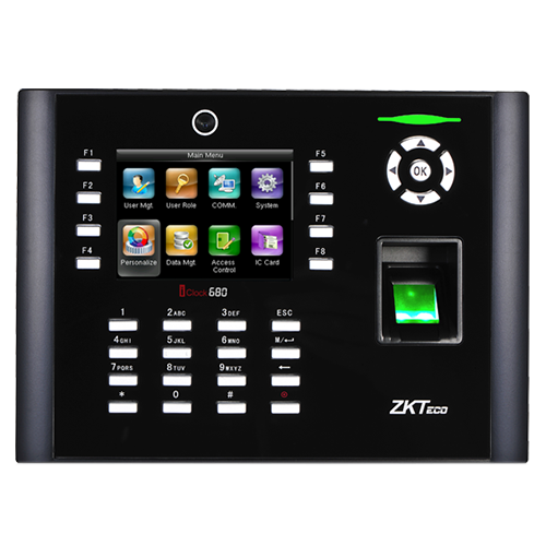 指纹考勤机 - Zkteco iClock 680
