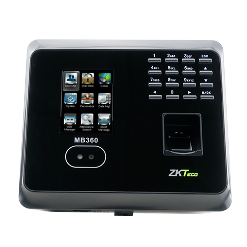 Modern Multi-Biometric Time Attendance by ZKTeco MB360 3