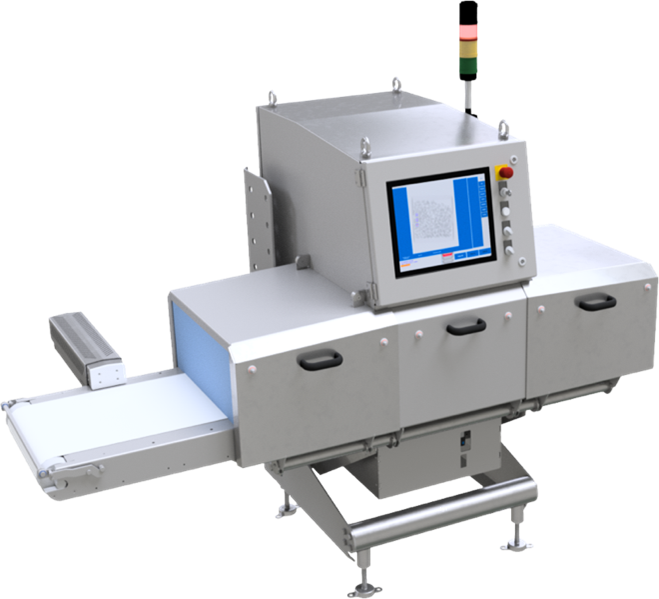 Máy X-ray kiểm tra dị vật thực phẩm CASSEL XRAY SHARK XD38