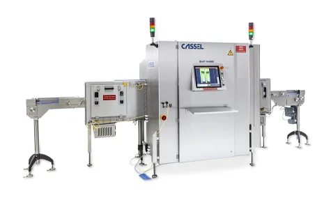Máy X-ray kiểm tra dị vật chai lọ công suất cao CASSEL XRAY SHARK XS26 GIG