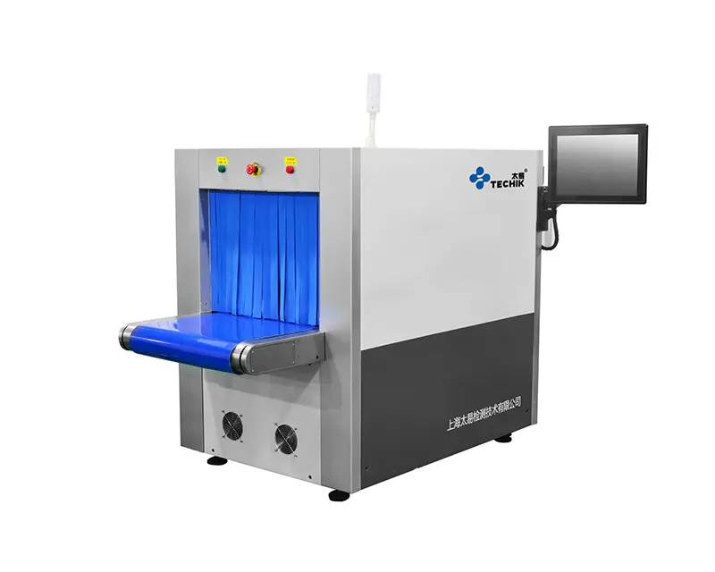 Máy X-ray kiểm tra dị vật kiện hàng lớn TECHIK Conveyor Belt Type X-Ray Inspection System