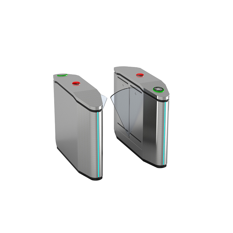 Cổng flap barrier chống va chạm ZOJE Anti-Collision Flap Turnstile Y109 3