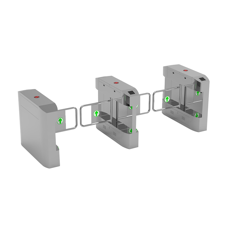Cổng swing barrier bo cong ZOJE B607